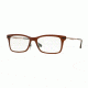Ray-Ban RX7039 Single Vision Prescription Eyeglasses 5450-51 - Dark Matte Brown Frame