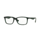 Ray-Ban RX7047 Eyeglass Frames 5483-56 - Matte Trasp Green Frame