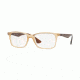 Ray-Ban RX7047 Eyeglass Frames 5770-54 - Trasparent Beige Frame
