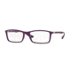 Ray-Ban RX7048 Bifocal Prescription Eyeglasses 5443-53 - Matte Violet Frame