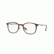 Ray-Ban RX7051 Single Vision Prescription Eyeglasses 5200-47 - Matte Havana Frame