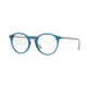 Ray-Ban RX7132 Single Vision Prescription Eyeglasses 5721-48 - Trasparent Blue Frame