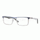 Ray-Ban RX8409 Single Vision Prescription Eyeglasses 2711-5517 - Dark Steel Frame