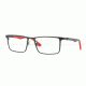 Ray-Ban RX8409 Single Vision Prescription Eyeglasses 2723-5317 - Dark Steel Frame