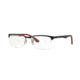 Ray-Ban RX8411 Eyeglass Frames 2509-56 - Shiny Black Frame