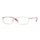 Ray Ban RX8623 Bifocal Eyeglasses Shiny Gunmetal Frame / 52 mm Prescription Lenses, 1078-5216