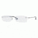 Ray-Ban RX8680 Single Vision Prescription Eyewear 1128-5317 - Gunmetal Sandblast 