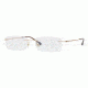 Ray-Ban RX8680 Single Vision Prescription Eyewear 1129-5317 - Gold Demi Shiny 