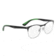 Ray-Ban RY1054 Eyeglass Frames 4069-47 - Silver On Top Matte Black Frame
