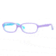 Ray-Ban RY1524 SV Prescription Eyeglasses - Top Violet On Tr Azure Frame / 47 mm Prescription Lenses, 3566-4715