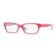 Ray-Ban RY1527 Eyeglass Frames 3575-4515 - Top Fuxia On Gray Frame, Demo Lens Lenses