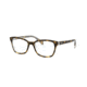 Ray-Ban RY1591 Bifocal Prescription Eyeglasses, 46mm, Top Havana On Trasparent, RY1591-3805-46-BI