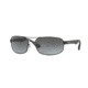 Ray-Ban Bifocal Sunglasses, 61mm, Matte Black, RB3445-006-11-61-BI