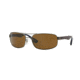 Ray-Ban Bifocal Sunglasses RB3445 with Lined Bi-Focal Rx Prescription Lenses RB3445-029-57-64 - Lens Diameter 64 mm, Frame Color Matte Gunmetal