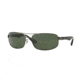 Ray-Ban Bifocal Sunglasses RB3445 with Lined Bi-Focal Rx Prescription Lenses RB3445-029-58-61 - Lens Diameter 61 mm, Frame Color Matte Gunmetal
