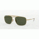 Ray-Ban THE COLONEL RB3560 Prescription Sunglasses, 61mm, Gold, RB3560-001-61-SV