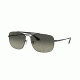 Ray-Ban THE COLONEL RB3560 Prescription Sunglasses, 61mm, Black, RB3560-002-71-61-SV