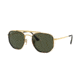 Ray-Ban THE MARSHAL II RB3648M Prescription Sunglasses, 52mm, Gold, RB3648M-001-52-SV