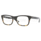 Ray-Ban RX5227 Progressive Prescription Eyeglasses 5028-5220 - Black Grad Havana/Yel 