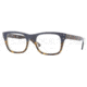 Ray-Ban RX5227 Progressive Prescription Eyeglasses 5029-5220 - Blue Grad Havana/Yel G 