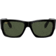 Ray-Ban Wayfarer Nomad RB2187 Sunglasses, Black, G-15 Green, 54, RB2187-901-31-54