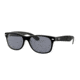 Ray-Ban New Wayfarer Bifocal Sunglasses, 55mm, Black/Transparent, RB2132-6398Y5-55-BI
