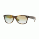 Ray-Ban Wayfarer RB2132 Sunglasses 710/Y0-52 - Havana Frame, Clear Gradient Gold Lenses