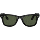 Ray-Ban WAYFARER RB4340 Sunglasses 601-50 - Black Frame, Green Lenses