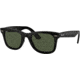 Ray-Ban WAYFARER RB4340 Sunglasses 601-50 - Black Frame, Green Lenses