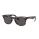 Ray-Ban WAYFARER RB4340 Sunglasses, 6430B1-50, Dark Grey Lenses, RB4340-6430B1-50