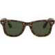 Ray-Ban WAYFARER RB4340 Sunglasses 710-50 - Havana Frame, Green Lenses