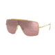 Ray-Ban WINGS II Sunglasses - Men's, Gold Frame, Silver/Pink Gradient Mirror Lenses, RB3697-9050Y2-35