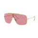 Ray-Ban WINGS II Sunglasses - Men's, Gold Frame, Pink Lenses, RB3697-919684-35