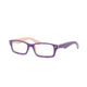Ray-Ban Youth RY1530 Eyeglass Frames 3818-48 - Top Violet On Pink/Blue