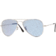 Ray-Ban RB3044 Progressive Sunglasses - Silver Frame / 52 mm Prescription Lenses, W3177-5200