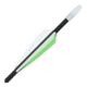 Allen Blade100 26-Inch Youth Arrow, 3 Pack, Black, 93226