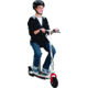 Razor E200S Seated Electric Scooter, White/Red, 13112788