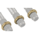 RCBS Brass Lock Ring with Screw 3-Pack, 87510