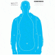 RE Factor Tactical Blue Man ShooterTarget RFTGTBM