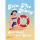 RE Factor Tactical Poster - Join the Navy RFPOJTN
