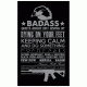 RE Factor Tactical Sticker - Ultimate Motivational RFSTUM