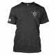 RE Factor Tactical T-Shirt, TNT Molecule, Black, Medium RFTSMLBKMD