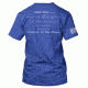 RE Factor Tactical T-Shirt, Violence Is the Answer, Blue, Large RFTSVABLLG