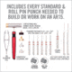 Real Avid Accu-Punch Hammer and Armorers AR15 Pin Punch Set, AVHPS-AR