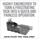 Real Avid AR15 Pivot Pin Tool-Pro, Grey, Black, Small, AVARPPTPRO