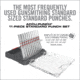 Real Avid Armorers Master Hammer/Accu-Punch 11-Piece Standard Pin Punch Set, AVAMHAPS