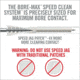 Real Avid Bore Max Speed Jag Patches Refill Pack, 4in Small, AVBMPATCH4S