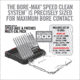 Real Avid Bore-Max Speed Jags &amp; Patches Multi-Cal Pack, Grey, Medium, AVBMJAGS