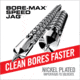 Real Avid Bore-Max Speed Jags &amp; Patches Multi-Cal Pack, Grey, Medium, AVBMJAGS