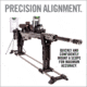 Real Avid Master Grade Scope Mounting Combo, Precision Torque Driver &amp; Reticle Leveling System, Black, AVLVLRSTCOMBO